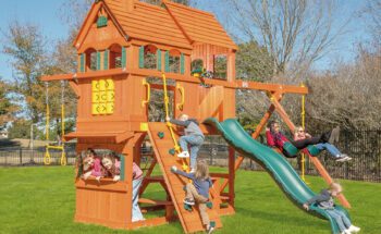 Rainforest Cottage with Treehouse Panels & Lemonade Stand