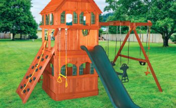 55 Bengal Fort Config 2 Fully Enclosed Scoop Slide