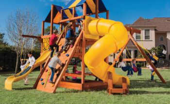 70 Bengal Fort DoubleDecker Config 2 Spiral Slide