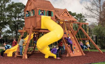 65 Jaguar MegaSized Playcenter RR Cabin Spiral Slide