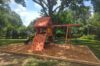 Parrot Island Playcenter XL with Treehouse Panels Installed 2