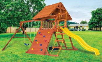 Toucan PlayCenter Wood Roof