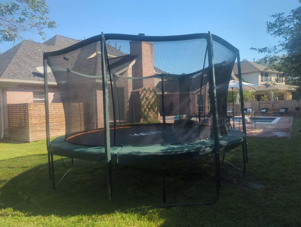 Houston TX 2 Trampoline Install