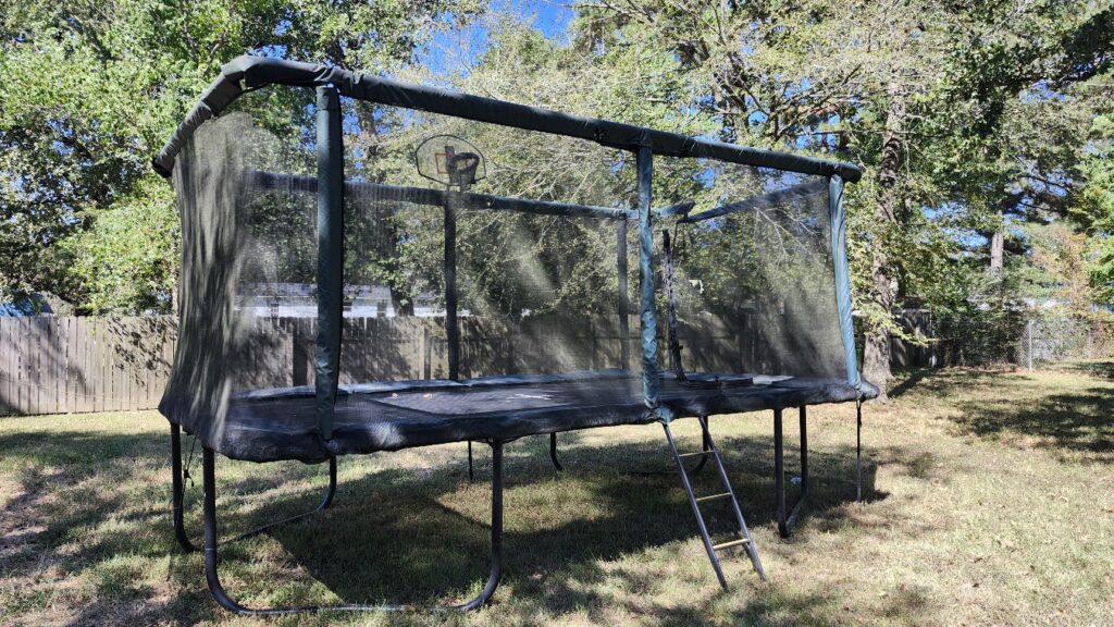 Magnolia TX 1 Trampoline Install