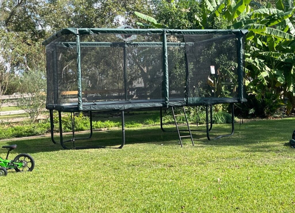 Richmond TX 1 Trampoline Install