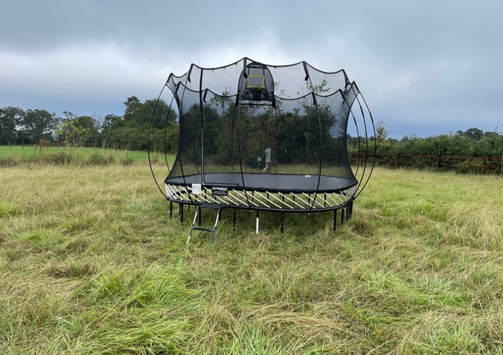 Cleveland TX 1 Trampoline Install