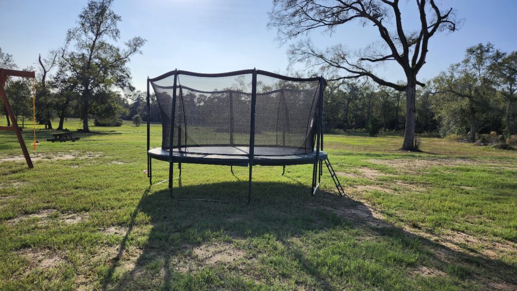 Willis TX 1 Trampoline Install