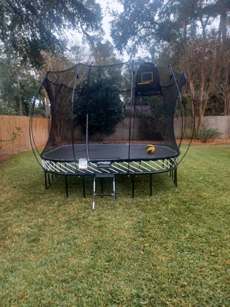 Spring TX 1 Trampoline Install