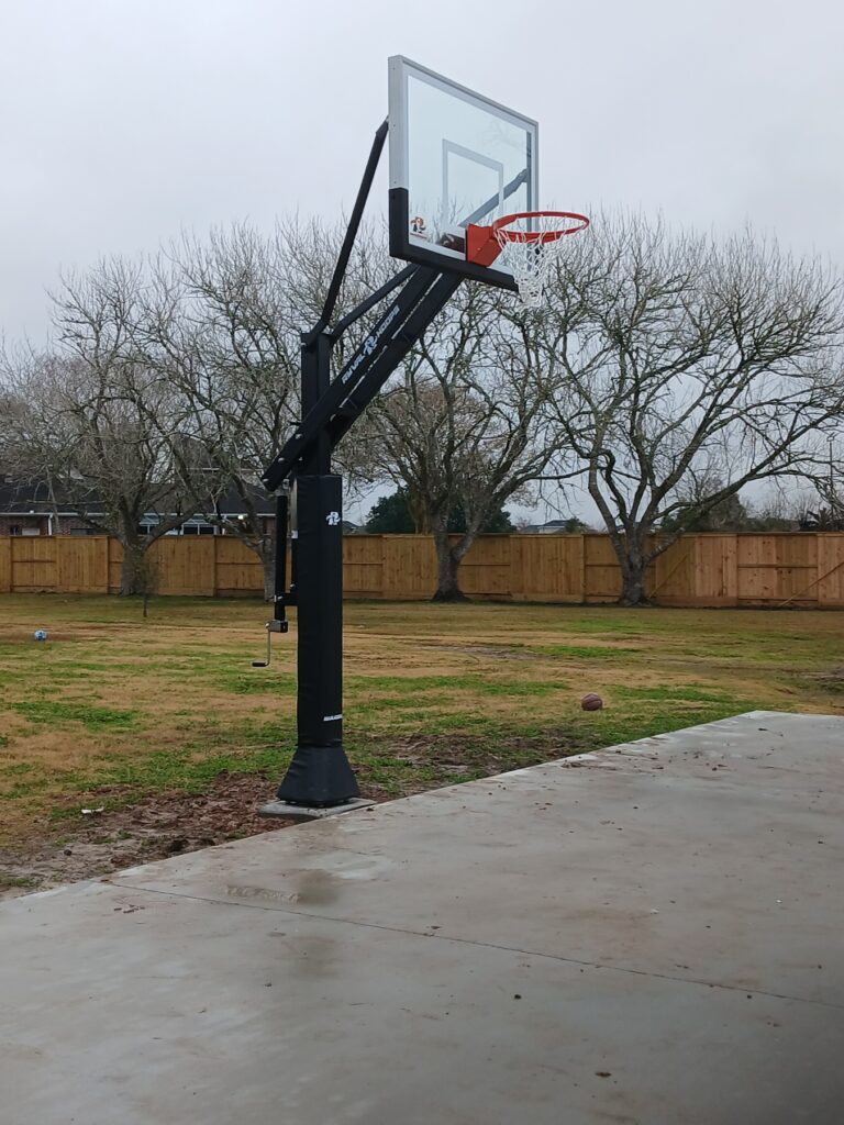 Fresno TX 2 Ryval Hoops Basketball Hoop Install