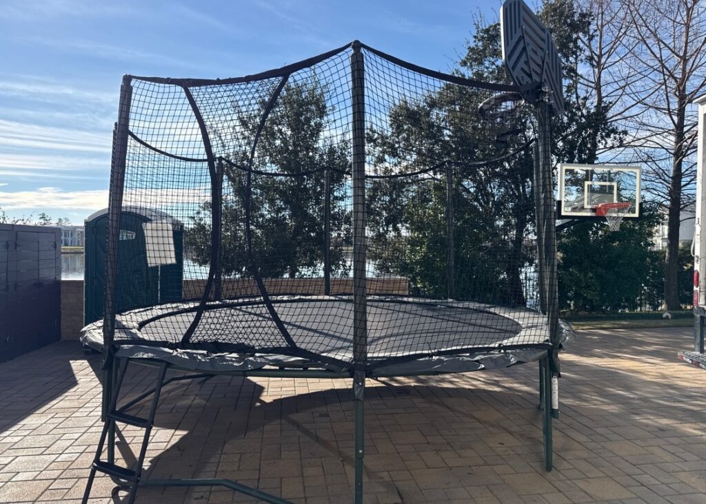 Spring TX 1 Trampoline Install