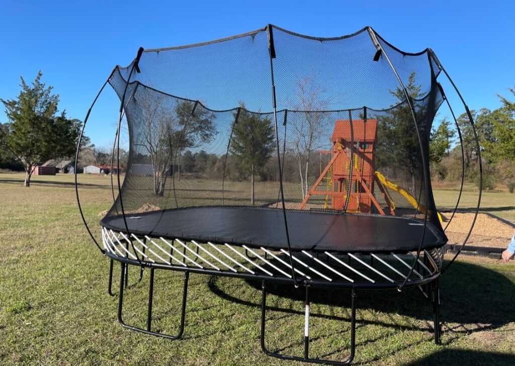 Willis TX 1 Trampoline Install